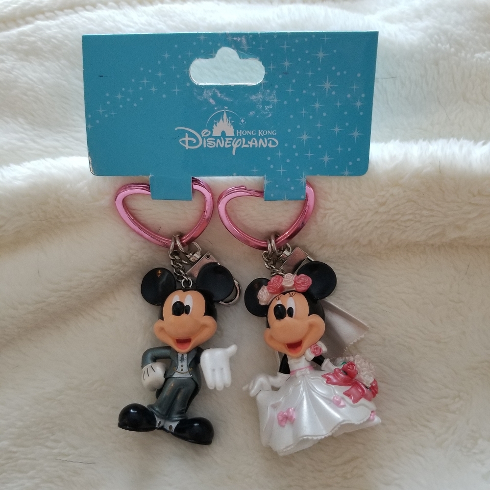 Disney Mickey wedding keychain